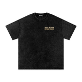 Death Samurai - Snow Washed Oversized Cotton T-Shirt