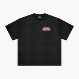 Flame Iconic Logo - Heavyweight Vintage Washed T-Shirt